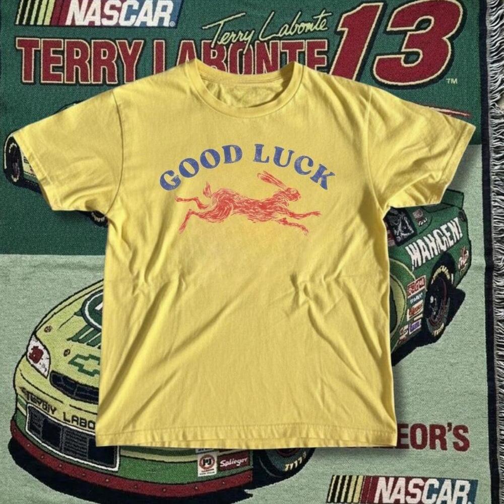 Yellow Good Luck Tee Tshirt